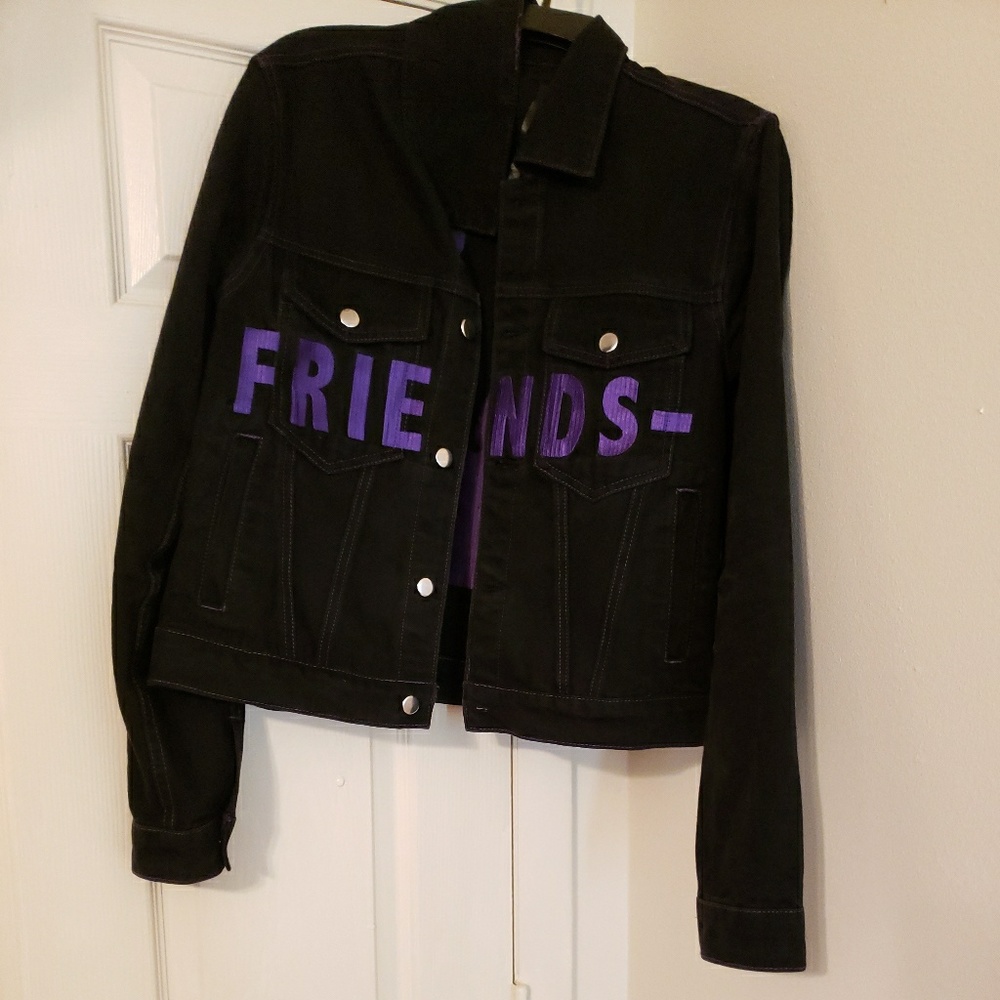 VLONE FRIENDS DENIM JACKET